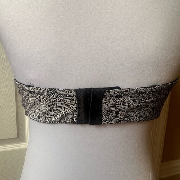 Simply Vera Wang & Maidenform 2 Bundle Bras Black Strapless & Racerback size 38C - Picture 5 of 10